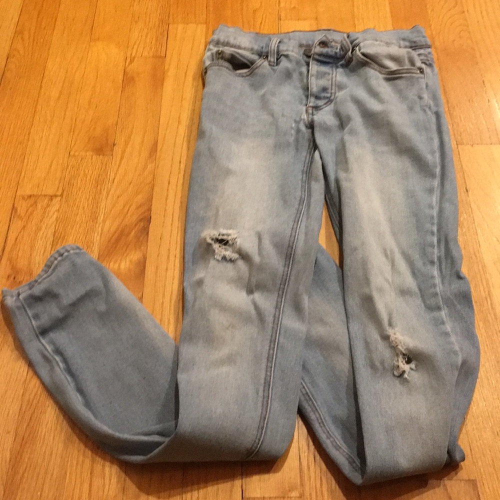 Cheap Monday Skinny Ripped Jeans
